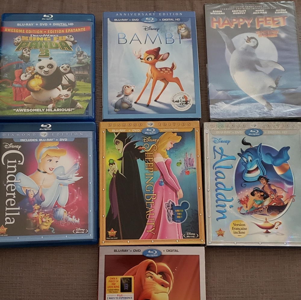 Disney Blu-Ray Bundle - Picture 2 of 2